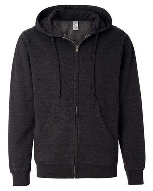Midweight Full-Zip Hooded Sweatshirt