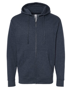 Midweight Full-Zip Hooded Sweatshirt