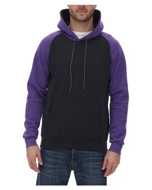 Fleece Raglan Hooded Sweatshirt