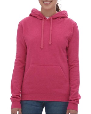Bee - Multicolor on Athletic Heather Women's Pullover Hoodie