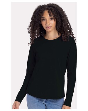 Women's Cotton Relaxed Long Sleeve T-Shirt