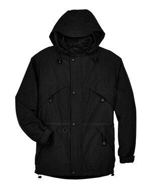 Men's 3-in-1 Parka with Dobby Trim
