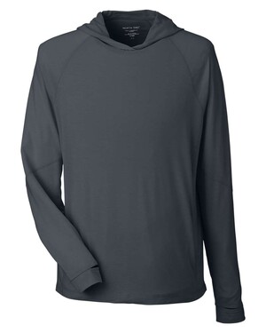 Unisex JAQ Stretch Performance Hooded Long Sleeve T-Shirt