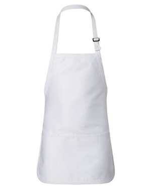 Full-Length Apron with Pouch Pocket