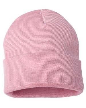 12" Solid Cuffed Beanie