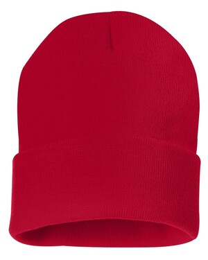12" Solid Cuffed Beanie