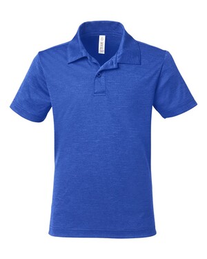 Youth Zone Sonic Heather Performance Polo