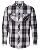 Burnside 8202 Long Sleeve Plaid Shirt