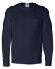 Gildan 2410 Ultra Cotton® Long Sleeve Pocket T-Shirt