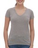 M & O Knits 3542 Women's Fine Blend V-Neck T-Shirt