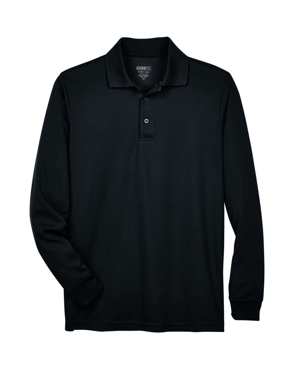 Core 365 88192 Men's Pinnacle Performance Long Sleeve Piqué Polo ...
