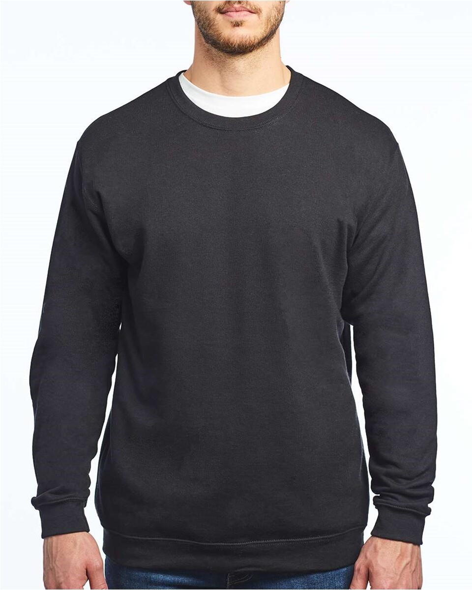 M & O Knits 3340 Unisex Crewneck Fleece Sweatshirt BlankApparel.ca