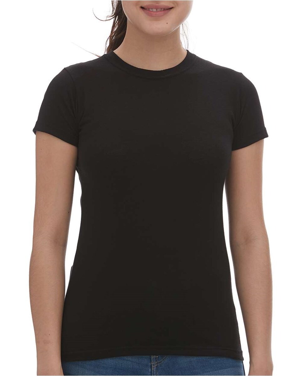 M & O Knits 3540 Women's Fine Blend T-Shirt - BlankApparel.ca