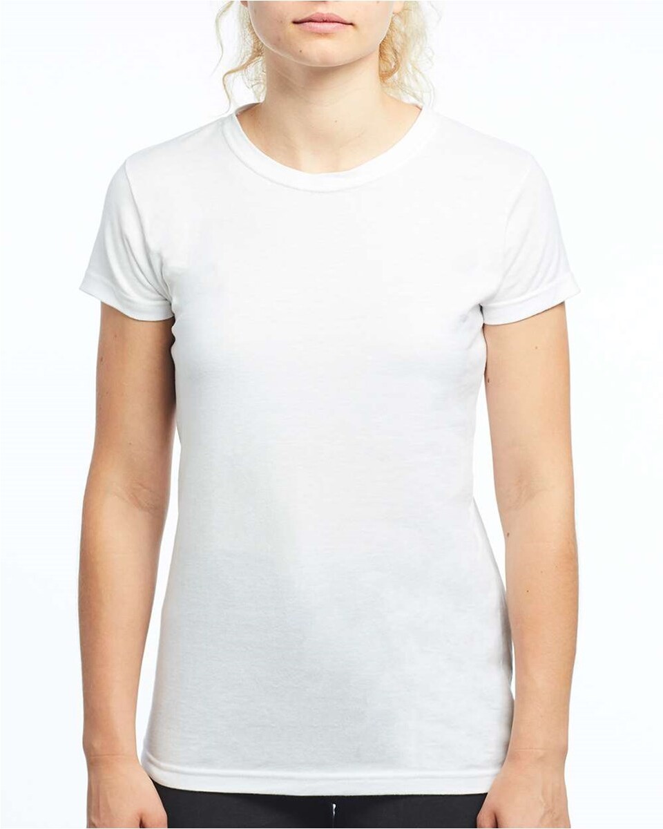 M & O Knits 4513 Women's Fine Jersey T-Shirt - BlankApparel.ca