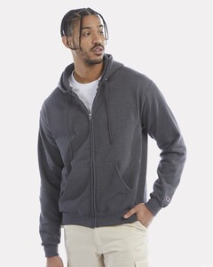 Champion S800 Unisex-Men's Powerblend&reg; Full-Zip Hooded Sweatshirt Unisex