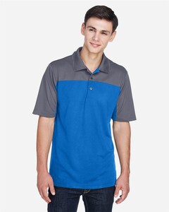 Core 365 CE101-Men's Balance Colorblock Performance Piqué Polo