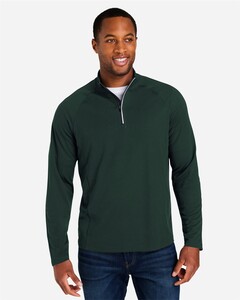 Core 365 CE418 Tear-Away Tag-Men's Origin Performance Pique Quarter-Zip Pullover Tear-Away Tag