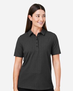 Devon & Jones DG101W-Women's Crownlux Performance&reg; Geo Polo