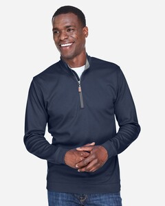 Devon & Jones DG479 100% Cotton-Men's DRYTEC20™ Performance Quarter-Zip Pullover 100% Cotton