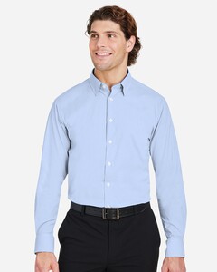 Devon & Jones DG537-Men's CrownLux Performance Microstripe Dress Shirt