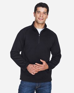 Devon & Jones DG792-Unisex Bristol Sweater Fleece Quarter-Zip Pullover