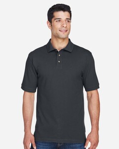 Harriton M200T-Men's Tall Cotton Pique Polo