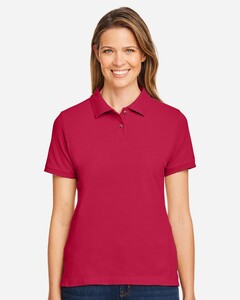 Harriton M200W-Women's Cotton Polo