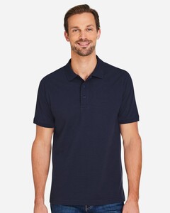 Harriton M205-Men's Valiant Cotton Snag Protect Polo