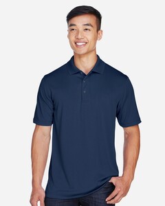 Harriton M345-Men's Advantage Snag Protection Plus IL Snap Placket Polo