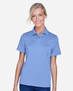 Harriton M345W-Women's Advantage Snag Protection Plus IL Snap Placket Polo