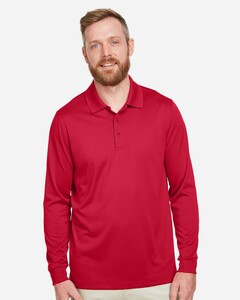 Harriton M348LT-Men's Tall Advantage Long Sleeve Snag Protection Plus IL Polo