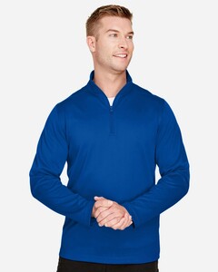 Harriton M748-Men's Advantage Snag Protection Plus Quarter-Zip Pullover