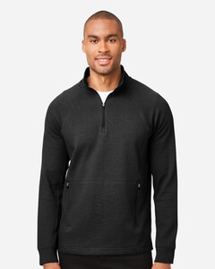 North End NE200-Men's Rhythm Waffle Quarter-Zip Pullover