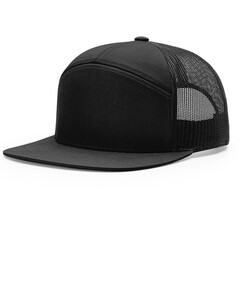 thumbnail image 2 of Yupoong 6007 Men's Five-Panel High-Profile Flat Bill Hat – 100% Cotton Twill, Snapback Closure 2 of 5