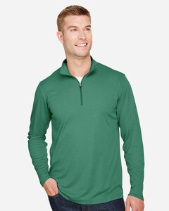 Team 365 TT31H-Men's Zone Sonic Heather Performance Quarter-Zip Pullover