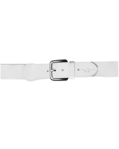 Adult Baseball Belt 1.5 Width White Alleson Athletic 3BBA White