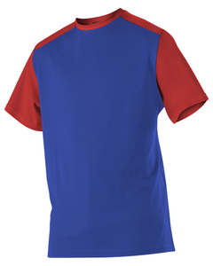 Adult Crew Neck Baseball Jersey Red Alleson Athletic 532CJ Red