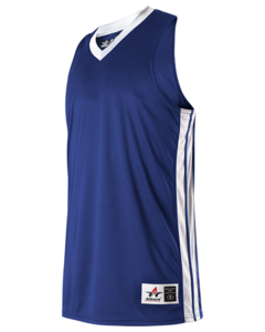 Womens Single Ply Basketball Jersey Navy Alleson Athletic 538JW Navy