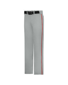 Adult Baseball Pant With Braid Gray Alleson Athletic 605WLB Gray