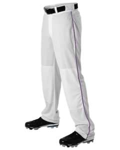 Youth Baseball Pant With Braid White Alleson Athletic 605WLBY White