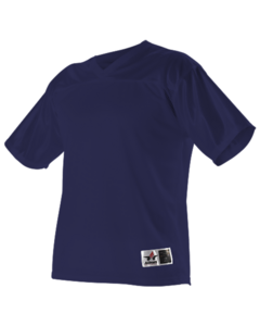 03826 - Navy Football Jersey With Navy Logo - Navy Blue
