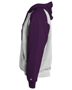 Athletic Fleece Sport Hoodie Gray Badger 124900 Gray