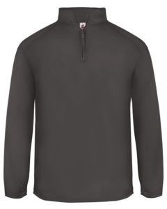 Perf. Fleece 1/ 4 Zip Gray Badger 148000 Gray