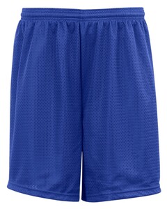 Mesh/Tricot 6 Inch Youth Shorts Blue Badger 220700 Blue