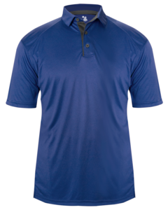 Ultimate Softlock Polo Blue Badger 404000 Blue