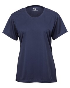 B-Core Women's Tee Navy Badger 416000 Navy