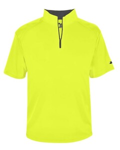 B-Core S/S 1/4 Zip Yellow Badger 419900 Yellow