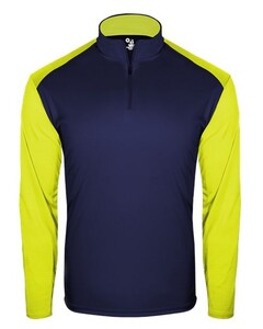 Breakout 1/4 Zip Navy Badger 423100 Navy