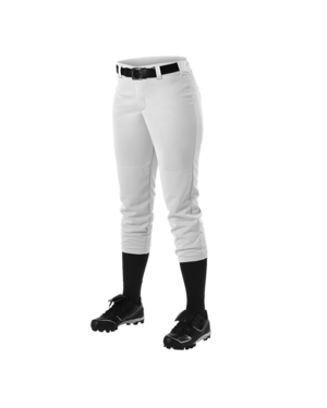 Alleson Athletic 605PBW Women's Softball Pants Fast pitch with Belt Loops 