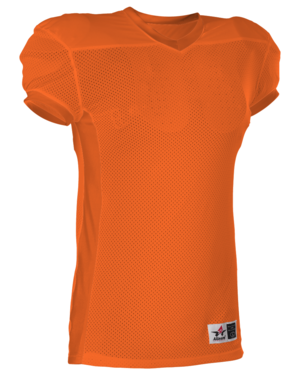 Youth L XL mesh football practice jersey Alleson Athletics Orange